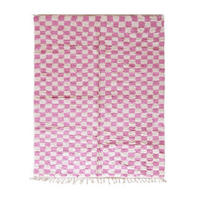 BERBERTEPPICH aus reiner Wolle 217x 292 cm - Pink, Naturmaterialien (217/292cm) - AFK Living