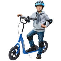 KINDERSCOOTER DE-16936 30 cm EVA-Reifen Blau - Blau, Metall (120/52/88cm) - ComfortXL