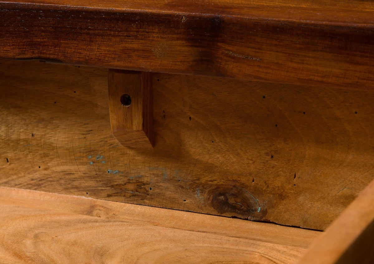 TV-BOARD Altholz 200x50x50 mehrfarbig lackiert NATURE OF SPIRIT #136 - Multicolor, Holz (200/50/50cm) - Massivmoebel24