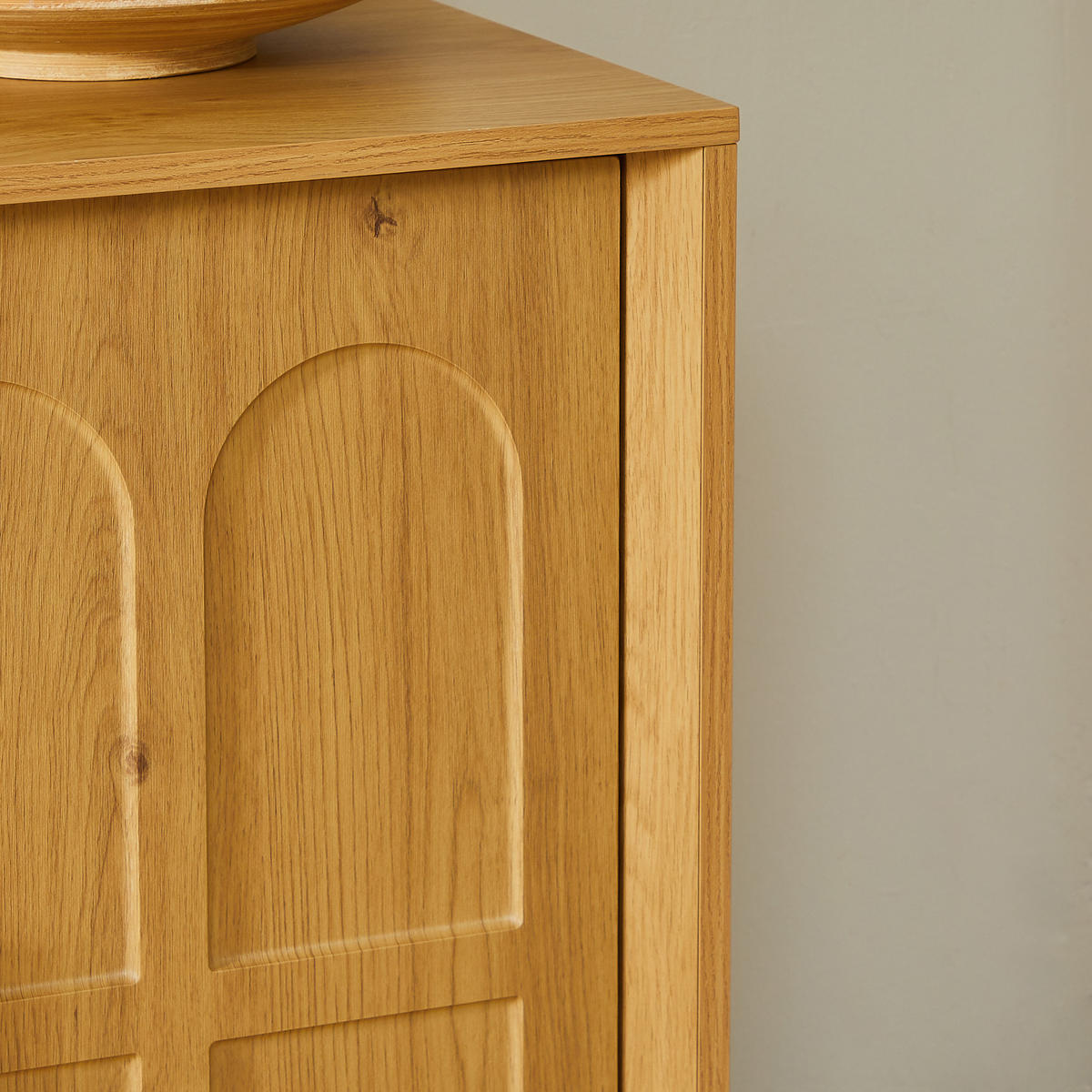 SIDEBOARD 169/40/80 cm Natur aus MDF mit Stauraum - Naturfarben, Holzwerkstoff (169/80/40cm) - OKWISH