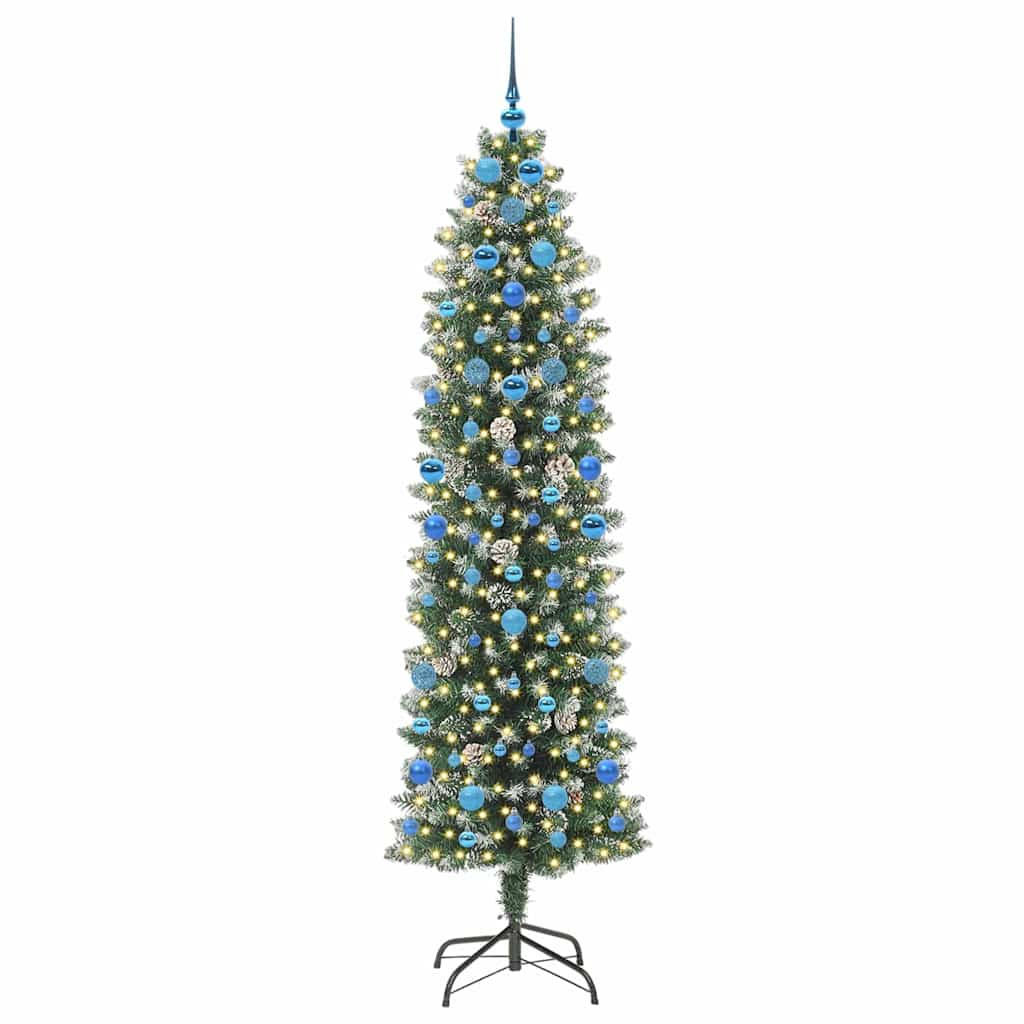 vidaXL Weihnachtsbaum Grün 210 cm