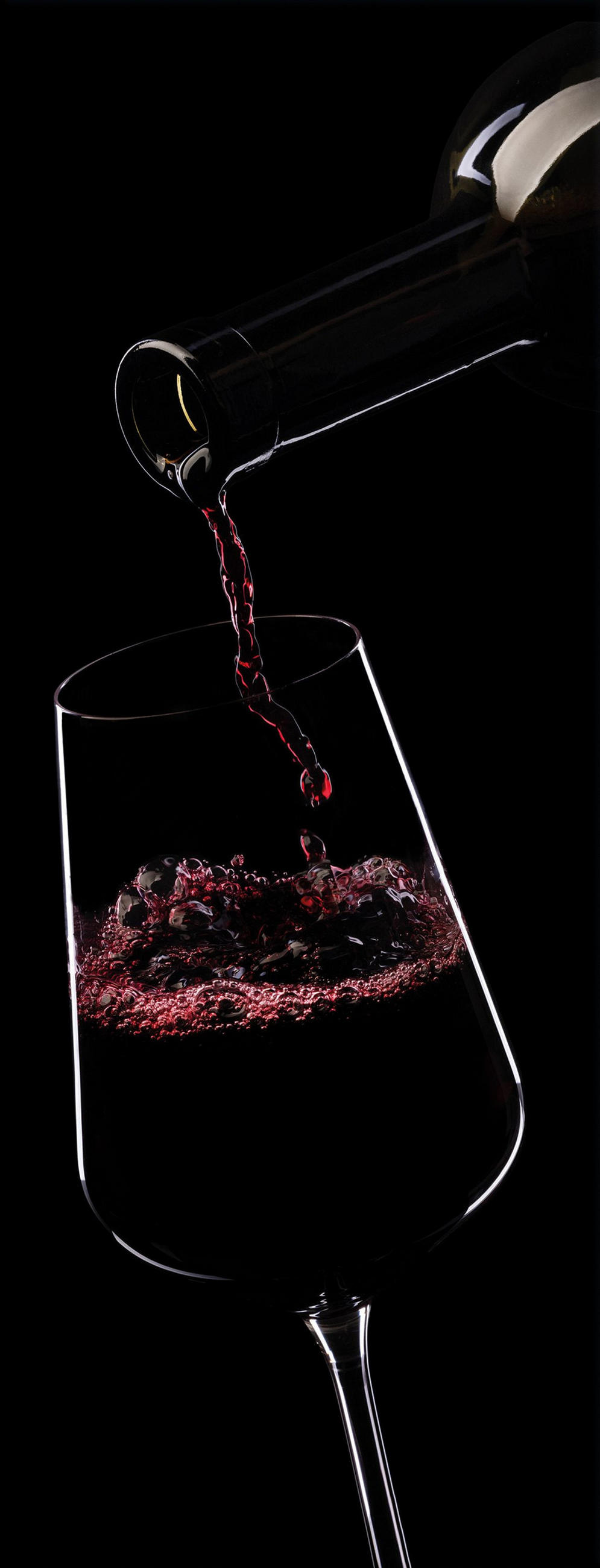 artissimo Glasbild Rot 30x80 cm