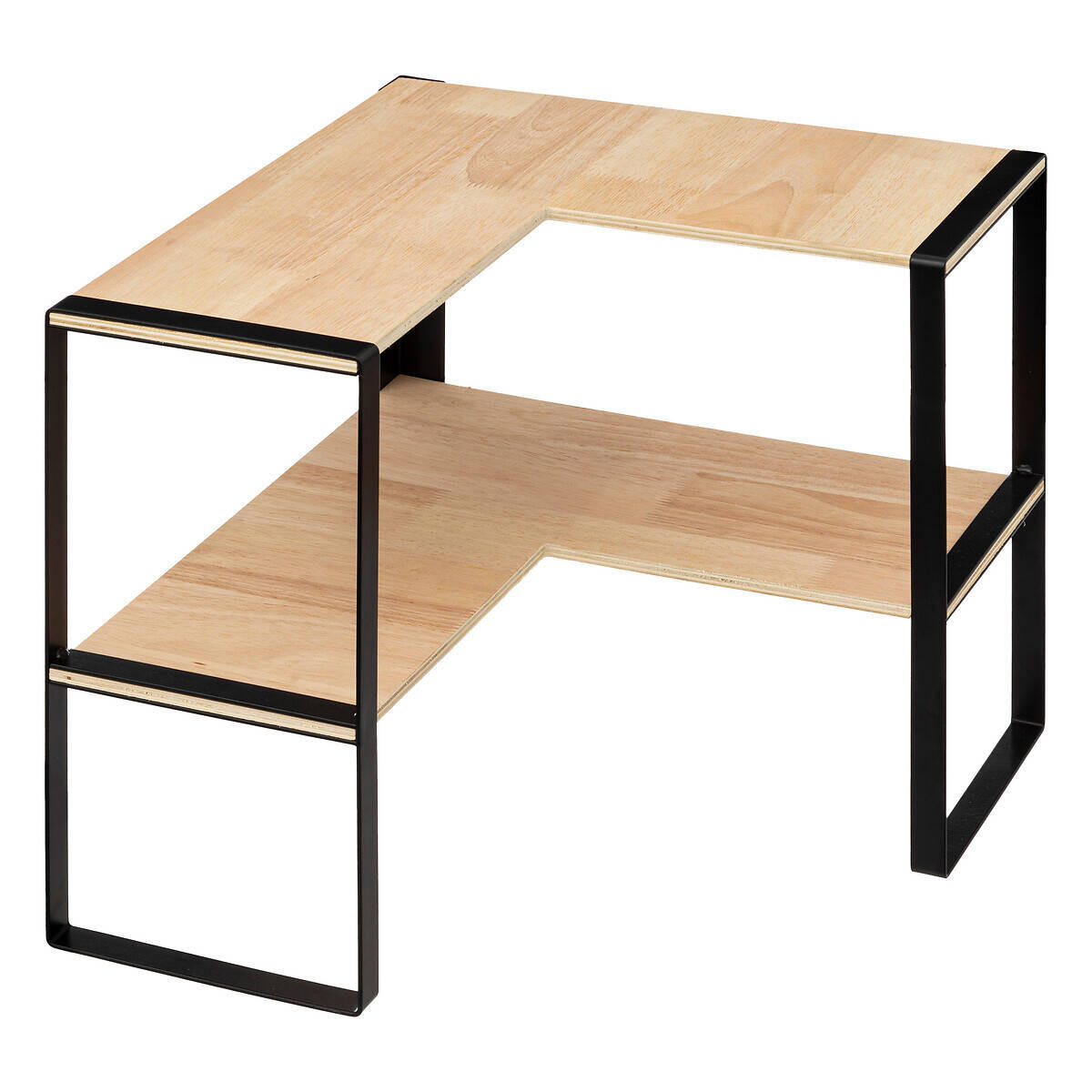ECKREGAL Küche 40/40/35 cm - Beige, Holzwerkstoff (40/35/40cm)