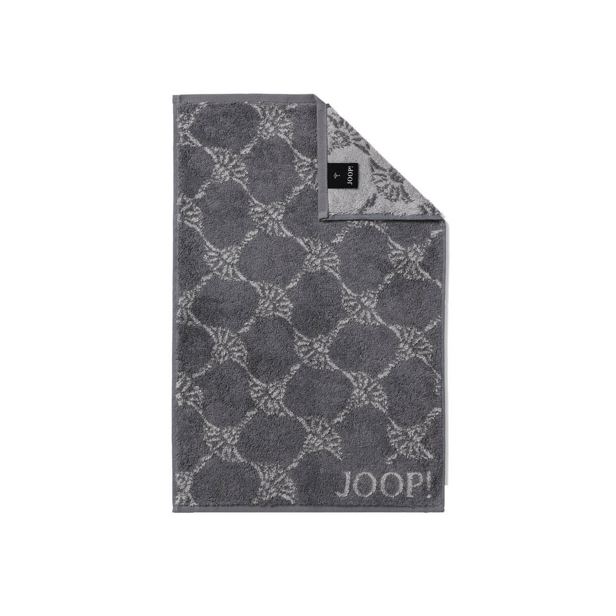 HANDTUCH Unisex Grau Baumwolle 10er Pack - Anthrazit, Textil (100/50cm) - Joop!