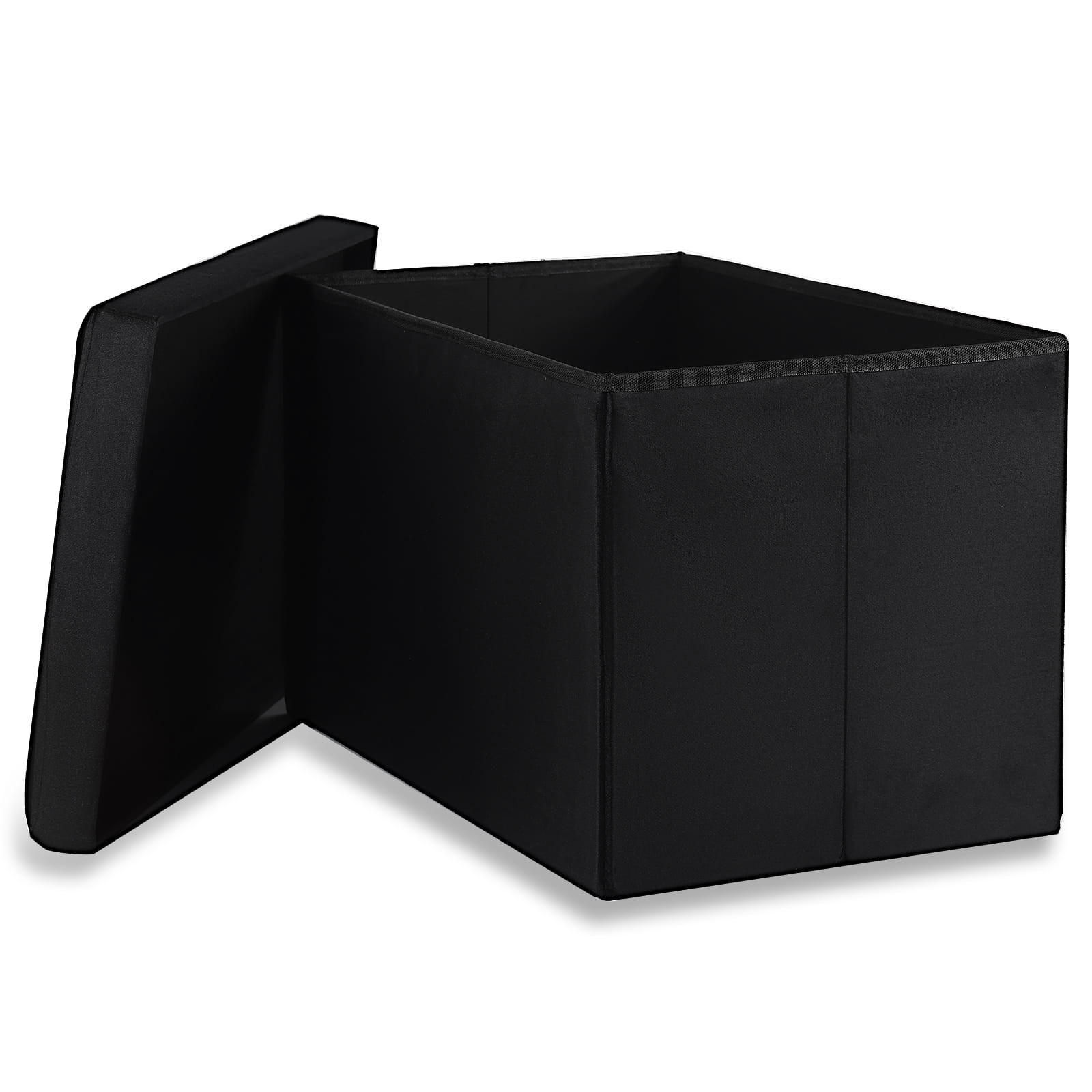 SITZBOX Ravello XL mit Knöpfen Samt Schwarz - Schwarz, Textil (60/38/38cm) - Komodee