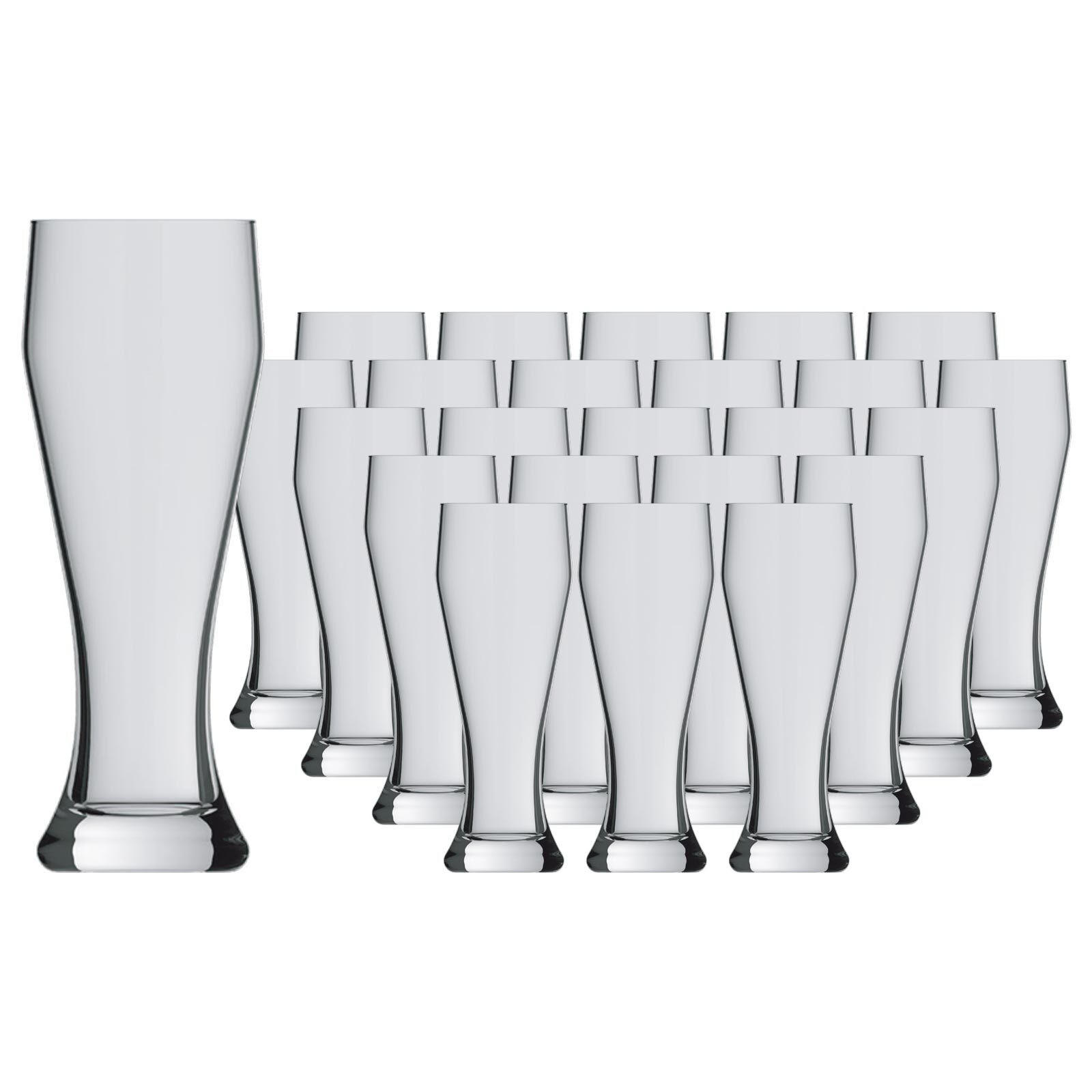 WEIZENBIERGLÄSER Ranft transparent 0,3 l 24er Set - Transparent, Glas (0.3L) - Pasabahce