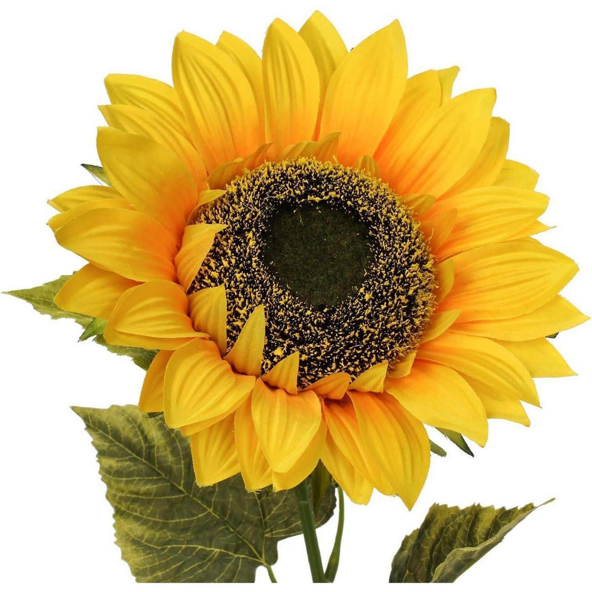 KUNSTBLUMEN Sonnenblumen 4 Stück 83 cm - Gelb, Textil (83cm)