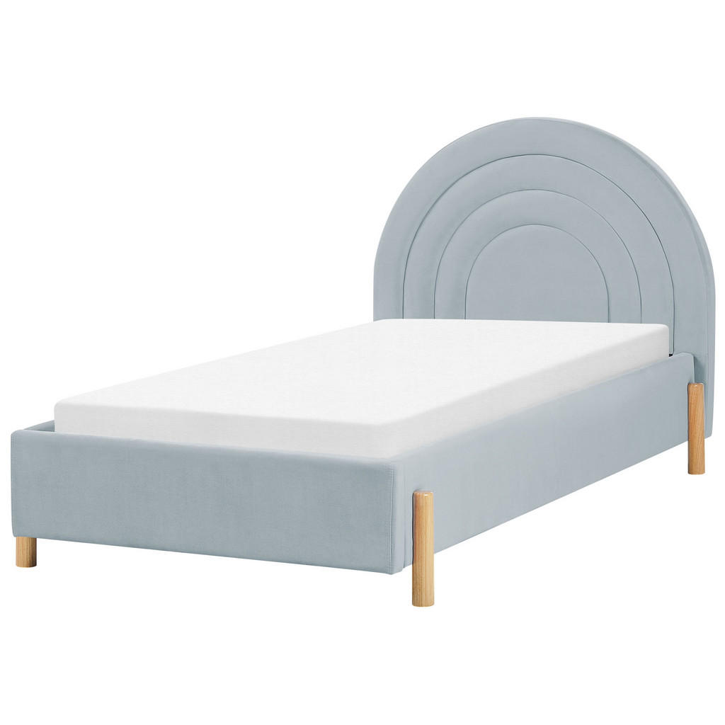PAT TAPIȚAT 90/200cm albastru deschis Anet