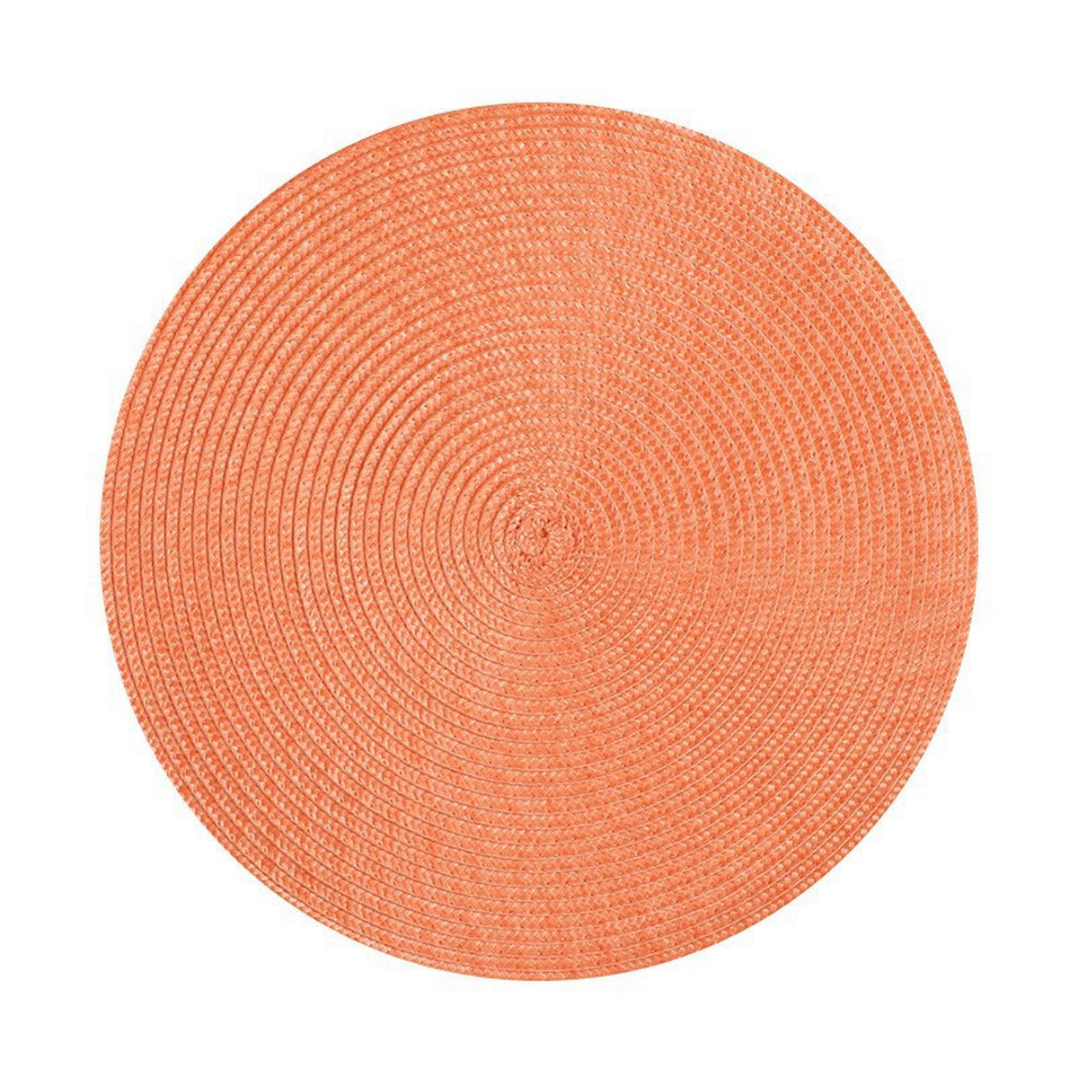 PLATZSET 8-teilig – 38 x 38 cm - Orange - Orange, Kunststoff (38/38cm)