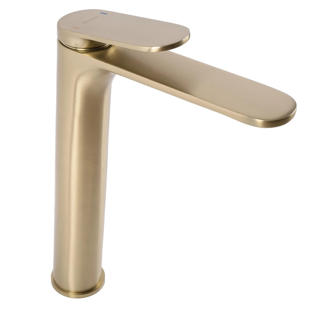 WASCHBECKENARMATUR Rea Marco Brush Gold High - Goldfarben, Metall (13.5/27.5/17.7cm) - REA