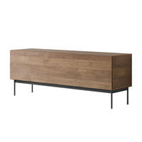 TV-UNIT COLGANTE in Nussbaum, 150 cm, auf Gestell LED - Nussbaumfarben, Holzwerkstoff (150/56/40cm) - Lookway