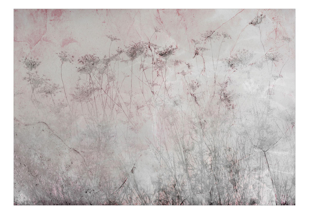 SELBSTKLEBENDE FOTOTAPETE Grau 98/70 cm - Pink/Grau, Kunststoff/Textil (98/1cm) - KUNSTLOFT