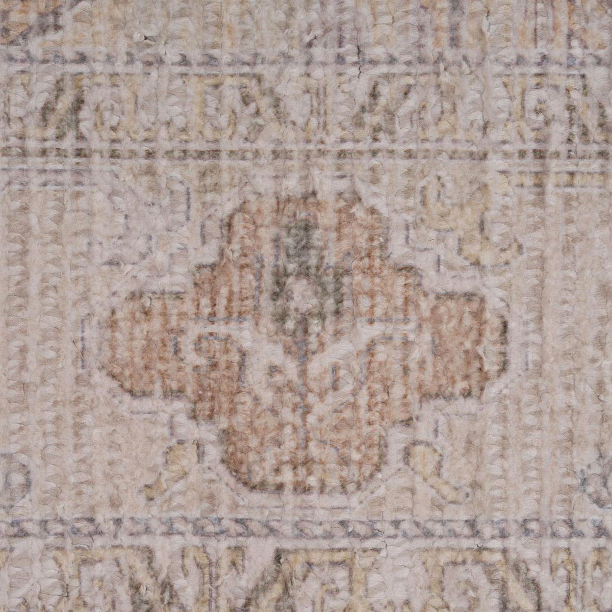 VINTAGE-TEPPICH Ishani Jade Beige - Beige, Textil (119/170cm) - Kukoon Rugs
