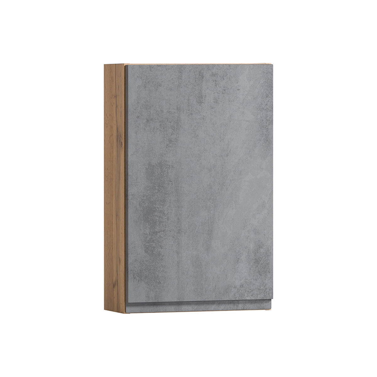 BADMÖBEL-SET 4-TLG. Vasto-03 - Grau, Holzwerkstoff (115/200/35cm) - Lomado