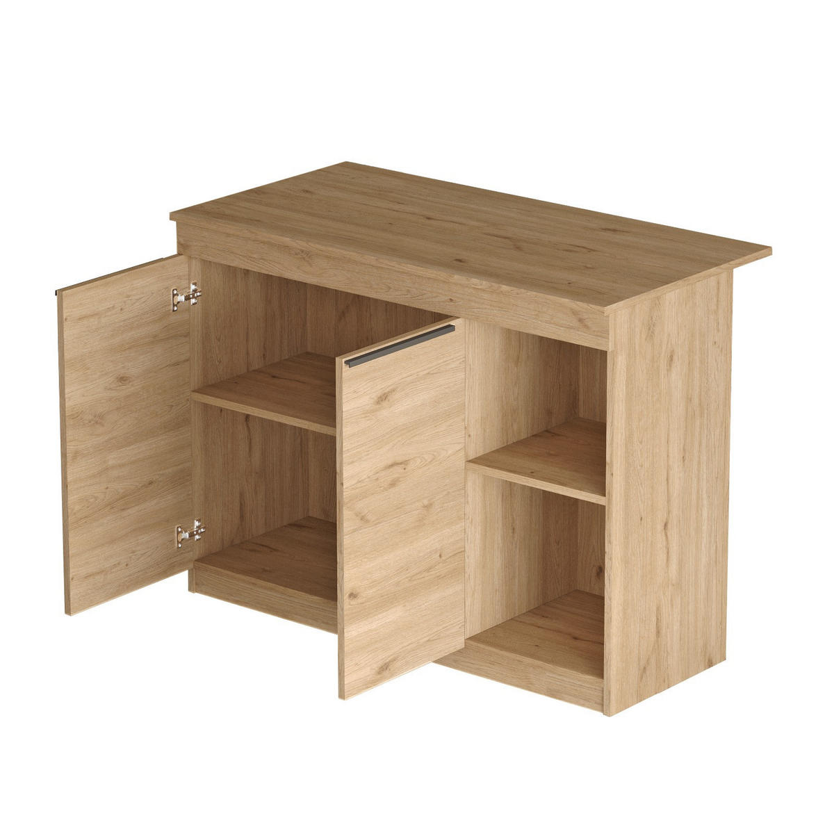 ESSTISCH siven Braun - Braun, Holz (120/60/88cm) - Habitat Garten
