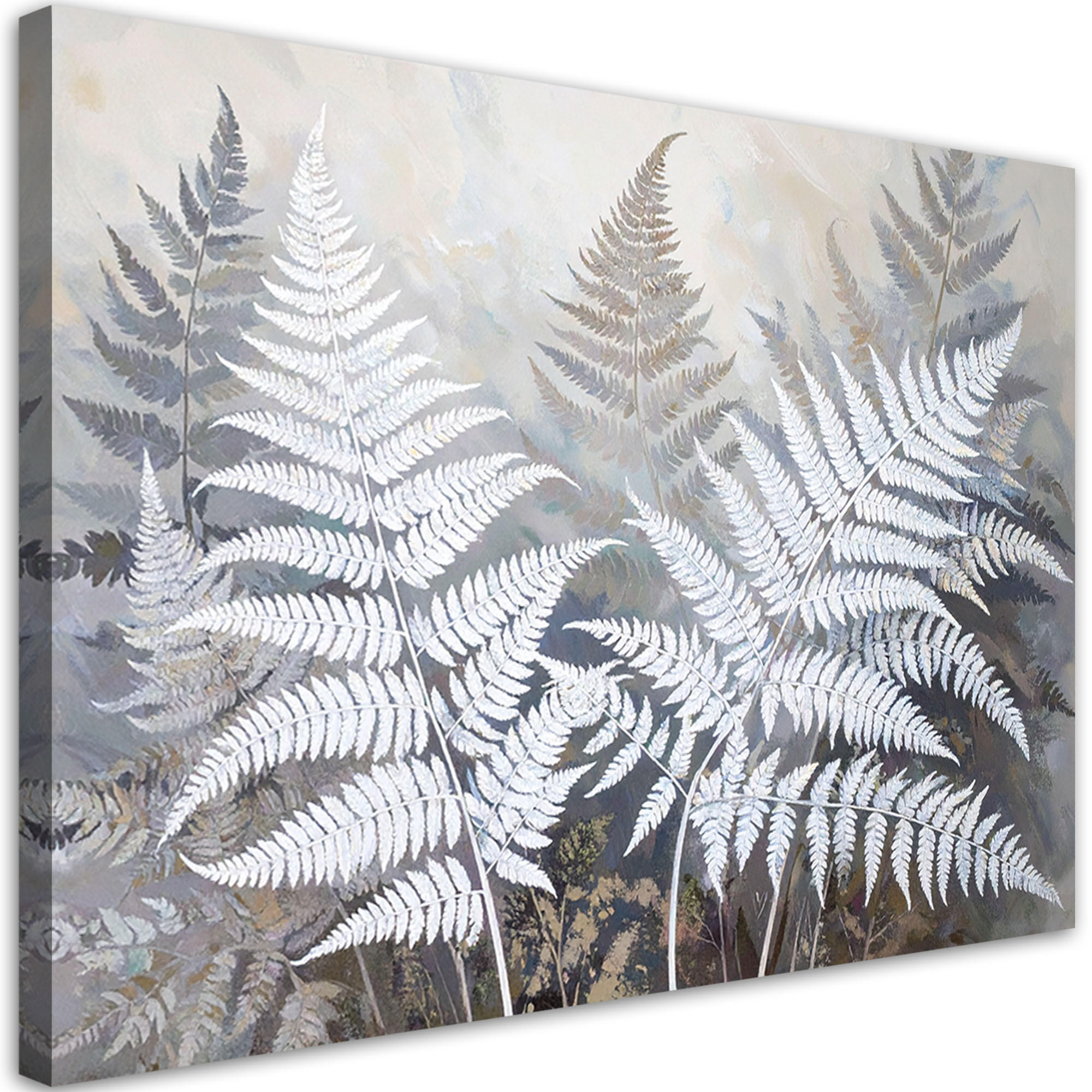 Feeby Leinwandbild, Grau 120x80 cm