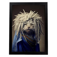 POSTER Komondor In Voller Farbe Fotostil A4 Rahmenlos - Klar, Papier (29.7/5/21cm) - Nacnic