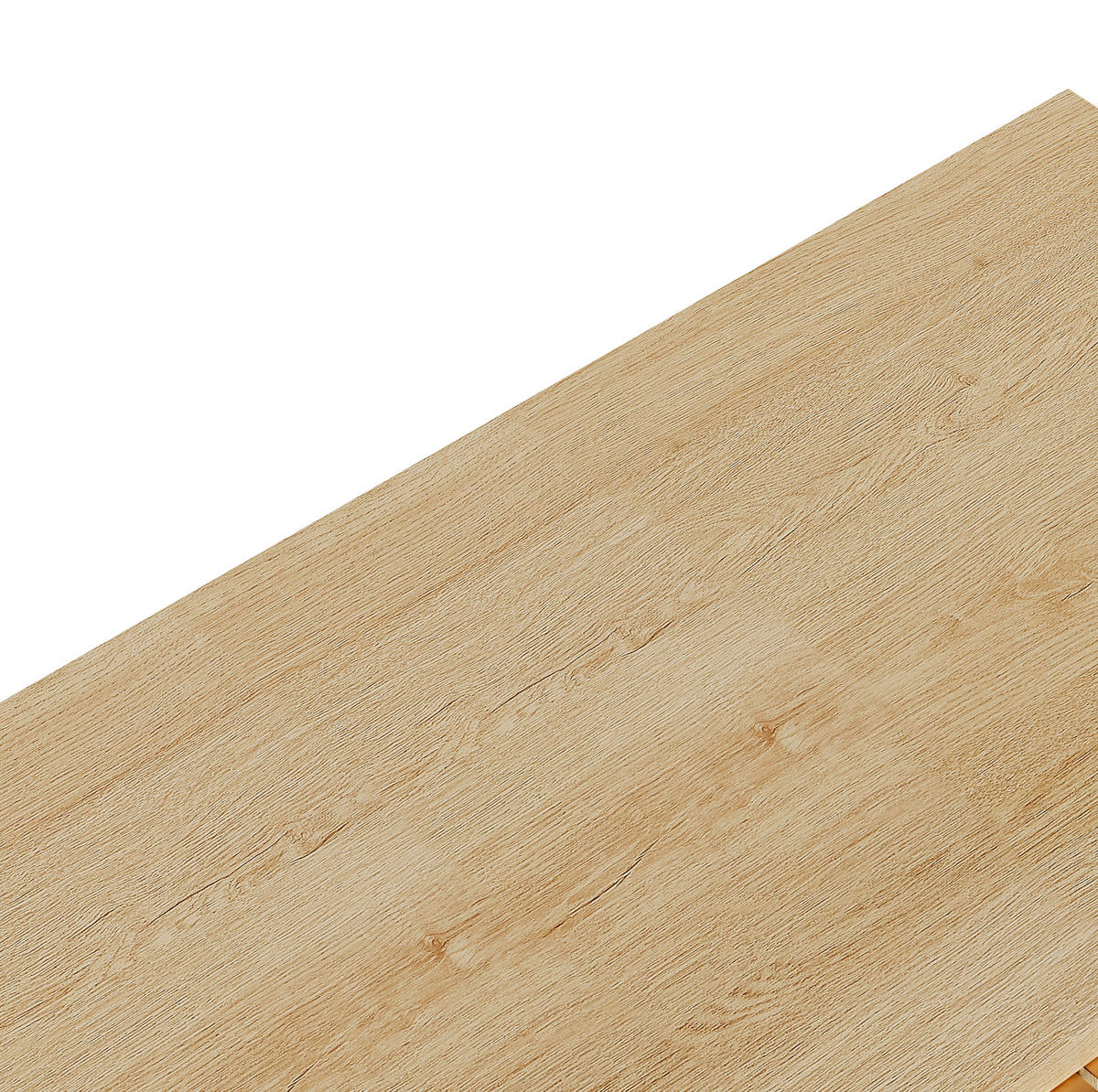 SIDEBOARD 80/40/80 cm Eiche aus MDF mit Faltenfront und Griff - Eichefarben, Holzwerkstoff (40/80/80cm) - OKWISH