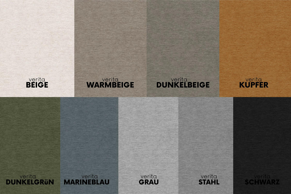ECKSOFA Mit Schlaffunktion Und Bettkasten U-form CAPRI Verita Dunkelgrun - Dunkelgrün, Holz/Textil (145/362cm) - Kaiser Möbel