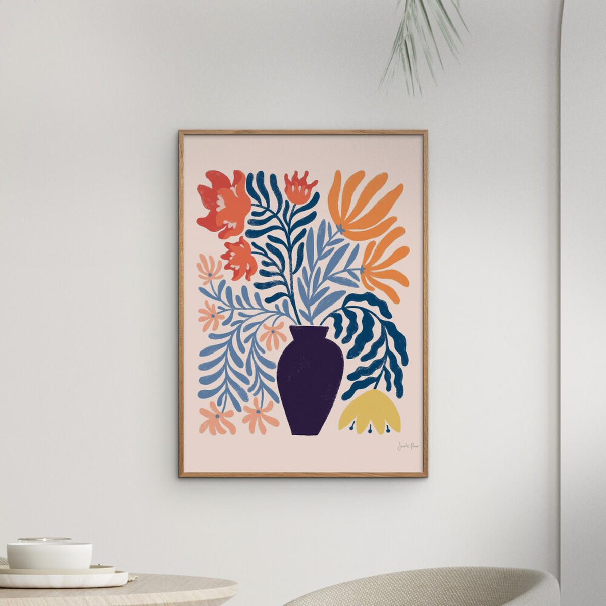 POSTER Wild Apple - Floral No. 2 - Multicolor, Papier (50/70/0.1cm) - Poster&Frame