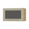 KLAPPHÄNGESCHRANK Kvantum W4BS/60 Vanille Matt / Eiche Artisan Matt 60 / 32,5 / 36cm - Creme/Eiche Artisan, Holz/Holzwerkstoff (60/36/32.5cm) - Feldmann-Wohnen