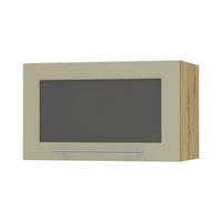 KLAPPHÄNGESCHRANK Kvantum W4BS/60 Vanille Matt / Eiche Artisan Matt 60 / 32,5 / 36cm - Creme/Eiche Artisan, Holz/Holzwerkstoff (60/36/32.5cm) - Feldmann-Wohnen