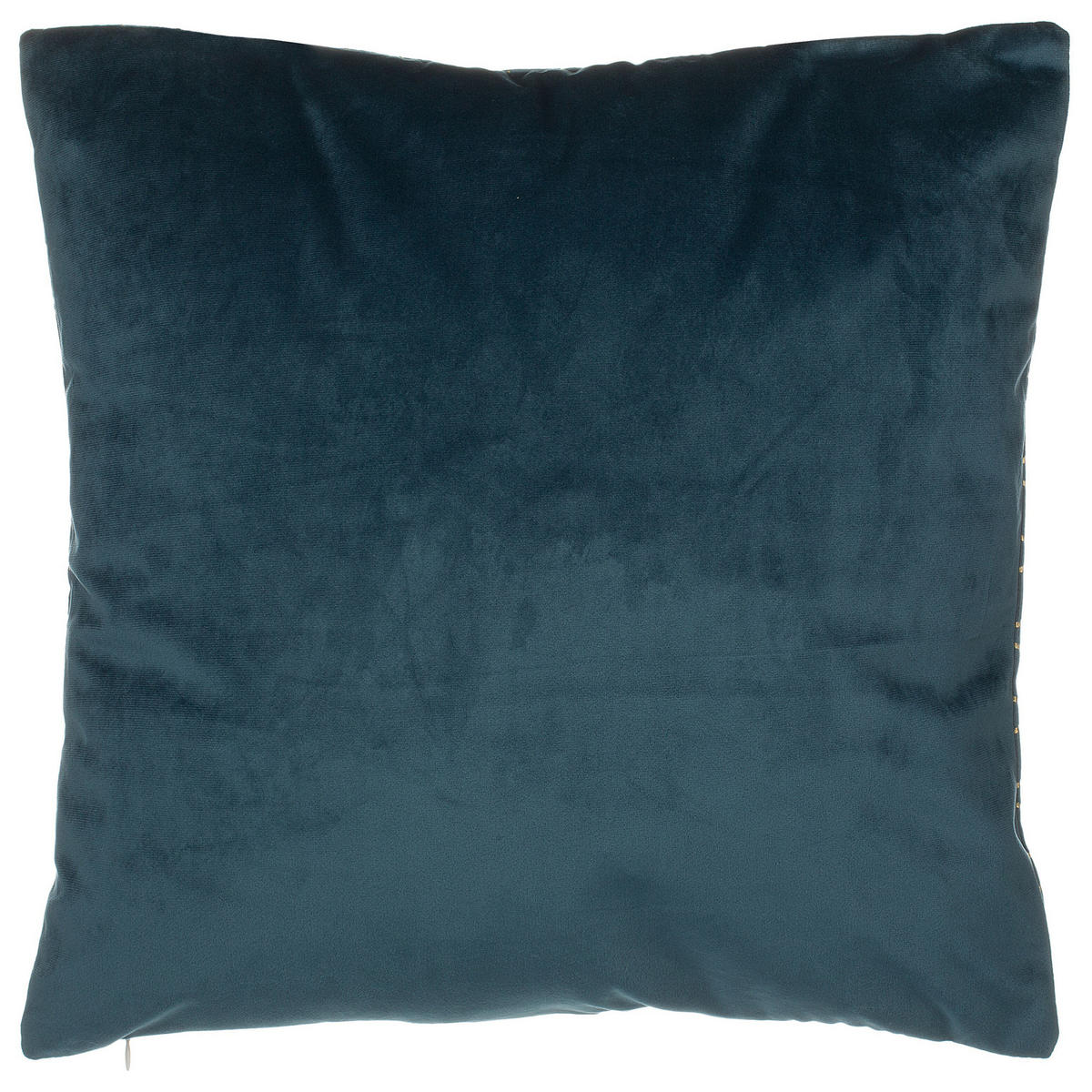 DEKOKISSEN 2er-Set Blaugrün 45/45 cm Freesia - Türkis, Textil (45/45cm) - Beliani