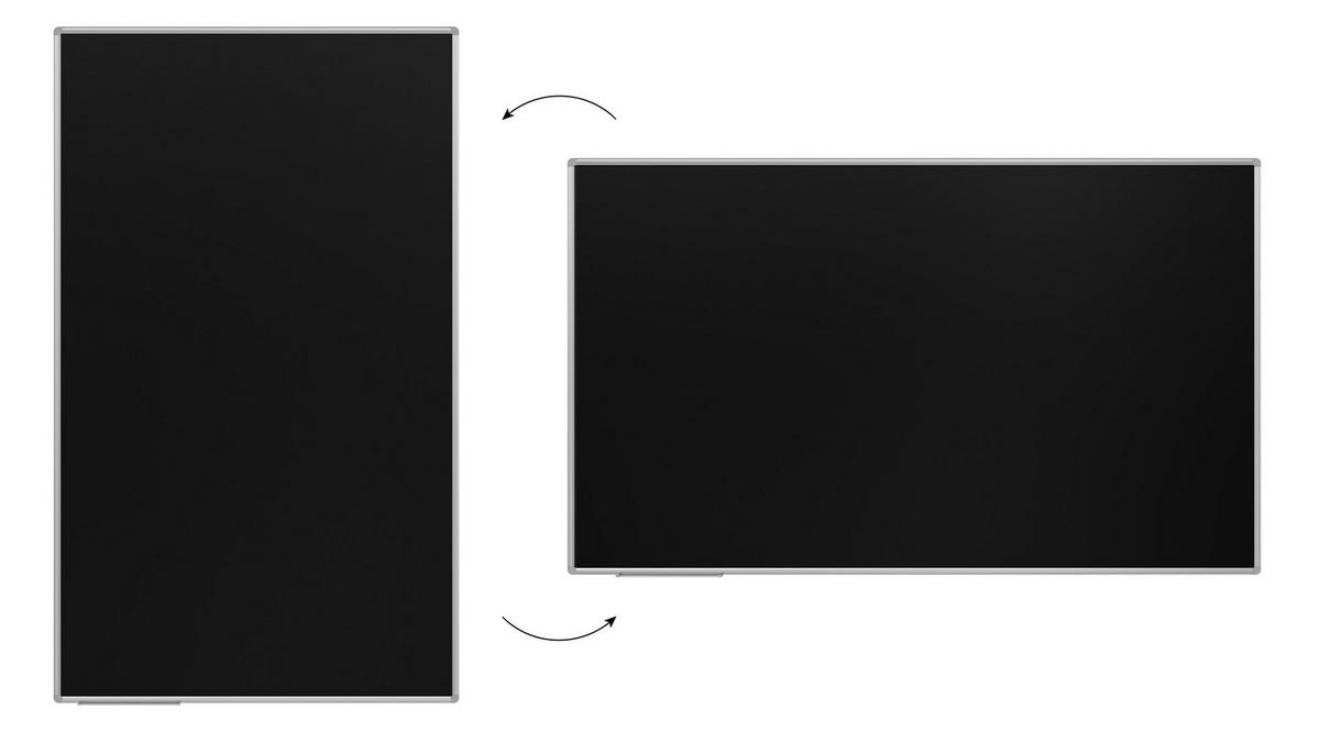 SCHWARZE magnetische Kreidetafel mit Alurahmen Premium EXPO 200x120cm - Schwarz, Holz (200/120/1.6cm) - ALLboards