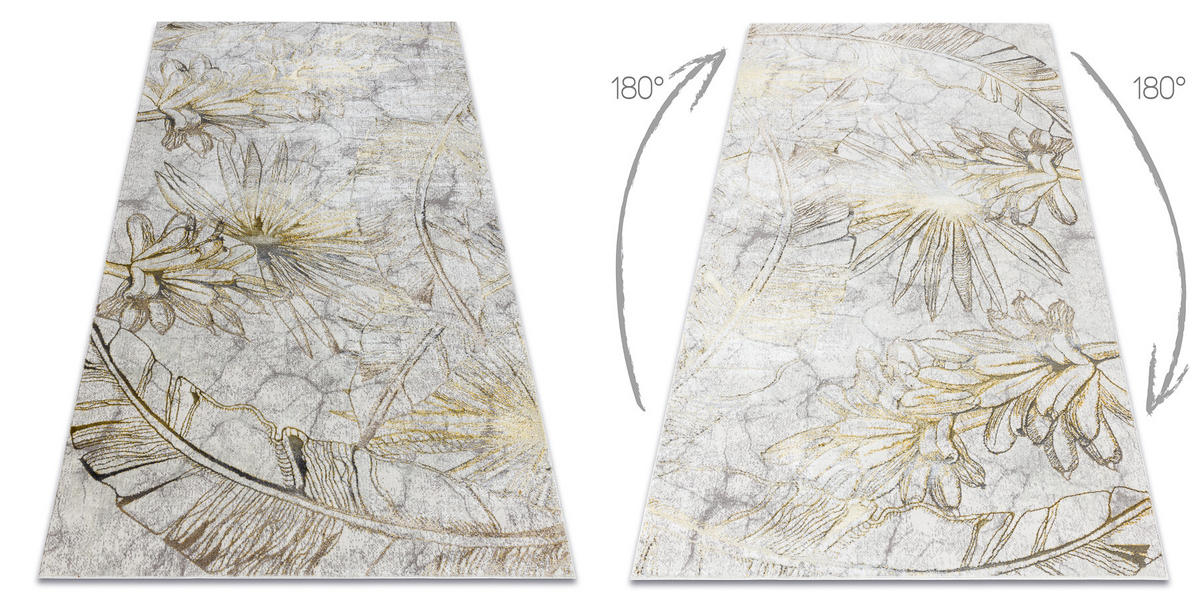TEPPICH Bliss 120/170 cm - Creme, Textil (120/170cm) - rugsX