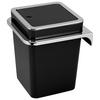 KOSMETIKEIMER SAVONA 6 Liter, schwarz, Kunststoff - Schwarz, Kunststoff (18/24.5/18cm) - bremermann