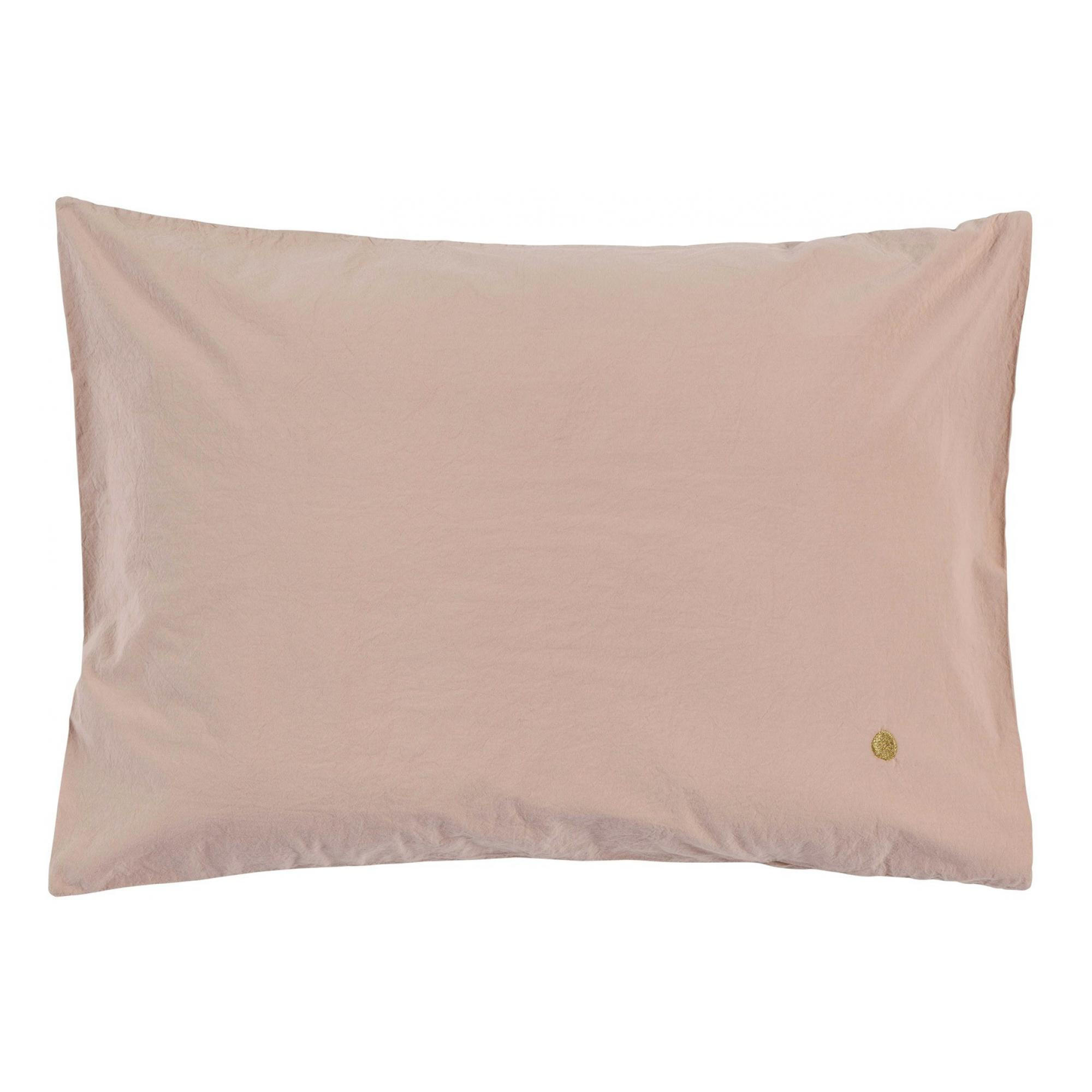 KOPFKISSENBEZUG Céleste keks 50 x 70 cm - Beige, Textil (70/50cm)