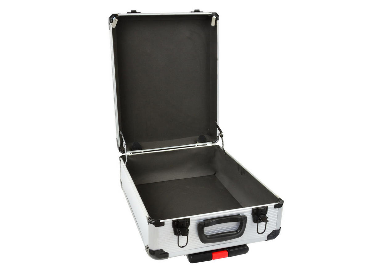 ALUKOFFER, Trolley für Werkzeug, Werkzeugtrolley (LEER) 37 x 18 x 46 cm - Multicolor, Metall (37/50/18cm) - TRIZERATOP