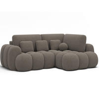 ECKSOFA COZION L-Form mit Schlaffunktion & Bettkasten – Modernes 3-Sitzer Sofa, HR-Kaltschaum, Wellenfederung, 267 × 165 cm - Schwarz/Braun, Kunststoff (267/165cm) - Wohnideebilder