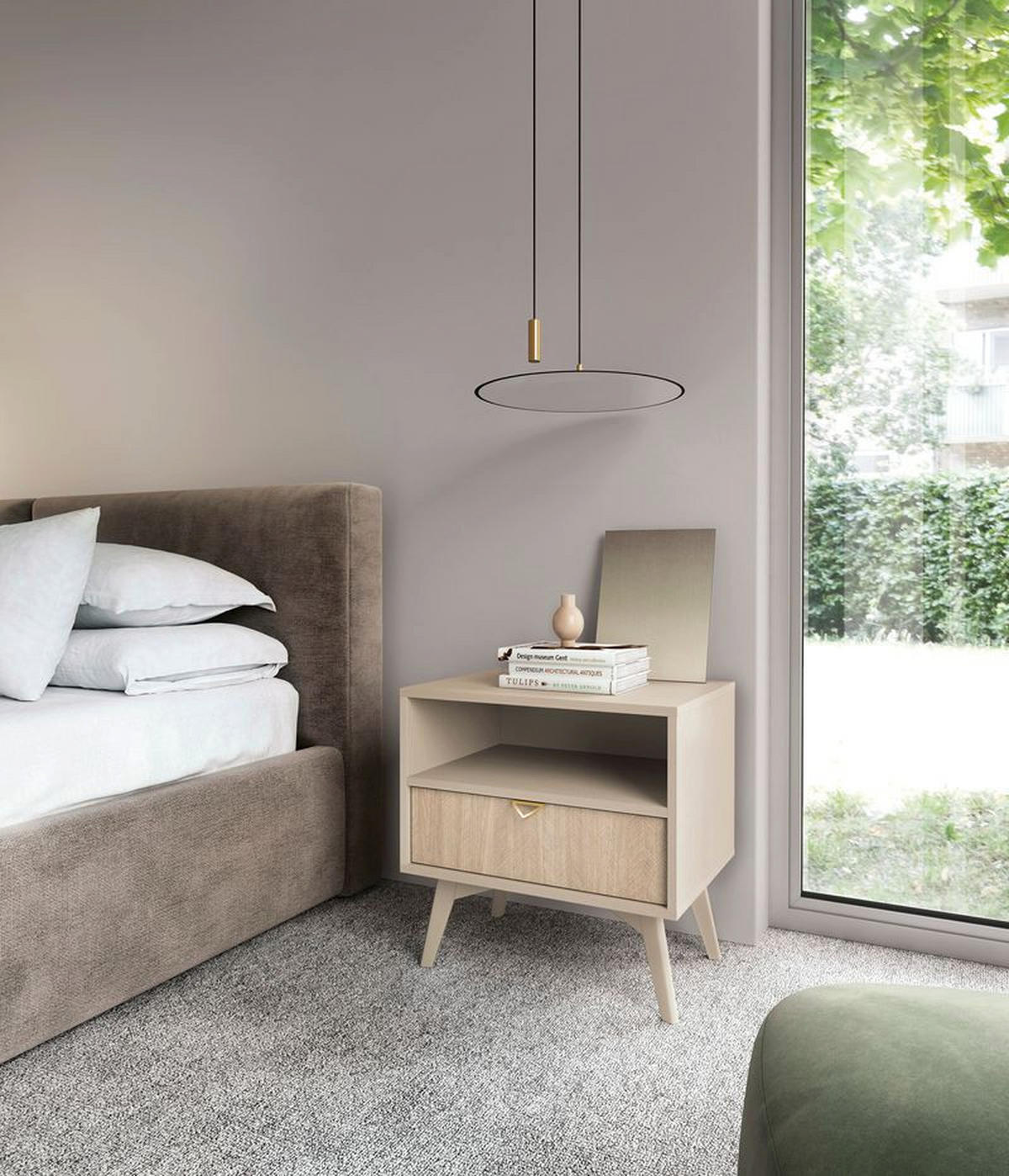 KOMMODE – S54 – 54 cm – FOREST – Sandfarben - Sandfarben, Holzwerkstoff (54/54/38cm) - hi-markt
