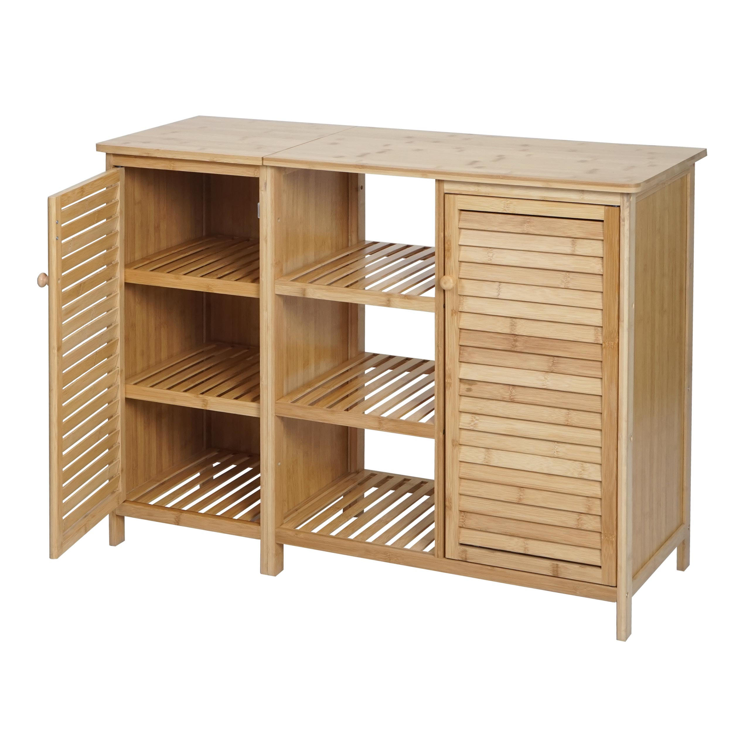 BADEZIMMERSCHRANK Braun - Braun, Holz (99/75/33cm) - MCW
