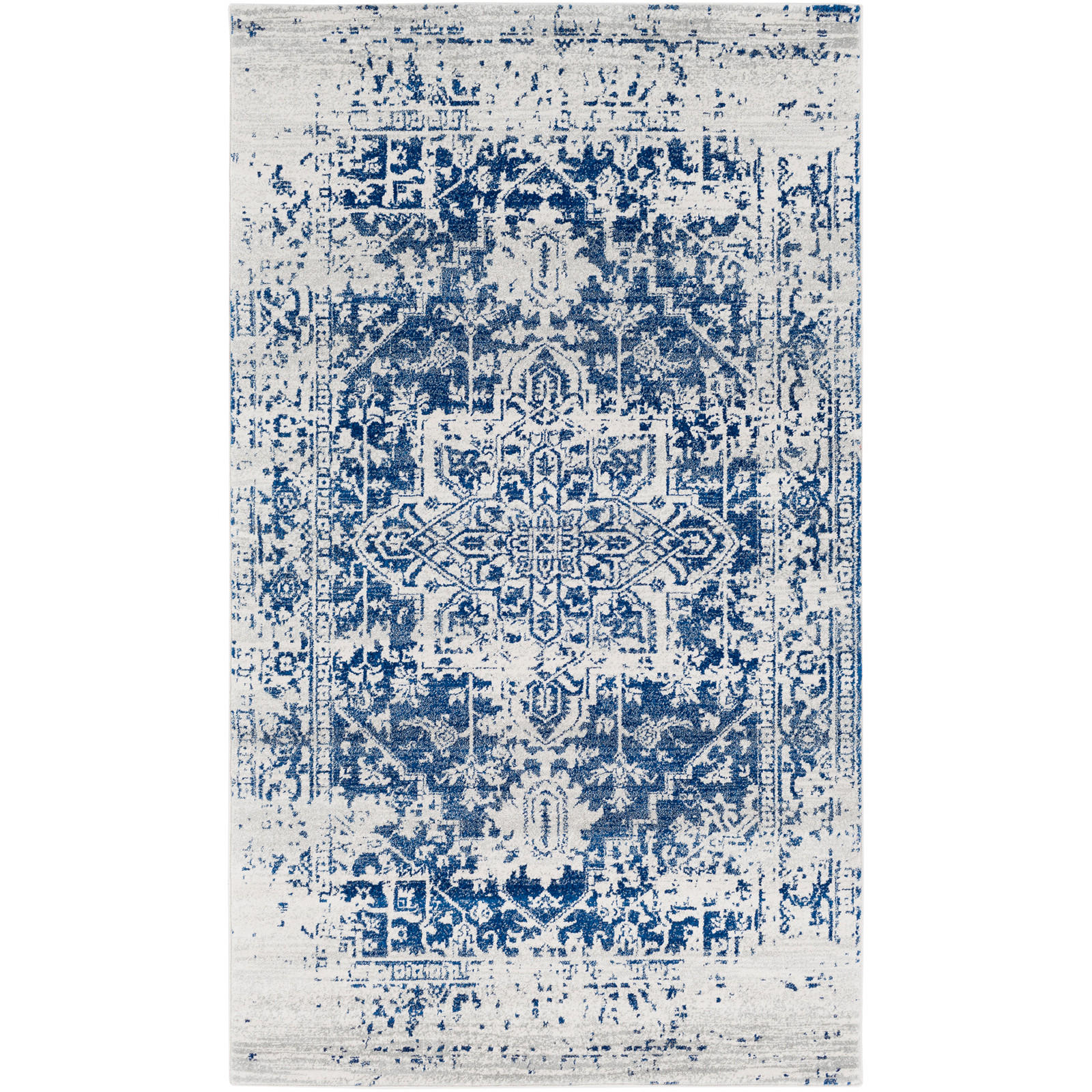 VINTAGE-TEPPICH 80/150 cm Blau - Blau, Textil (80/150cm) - LIVABLISS