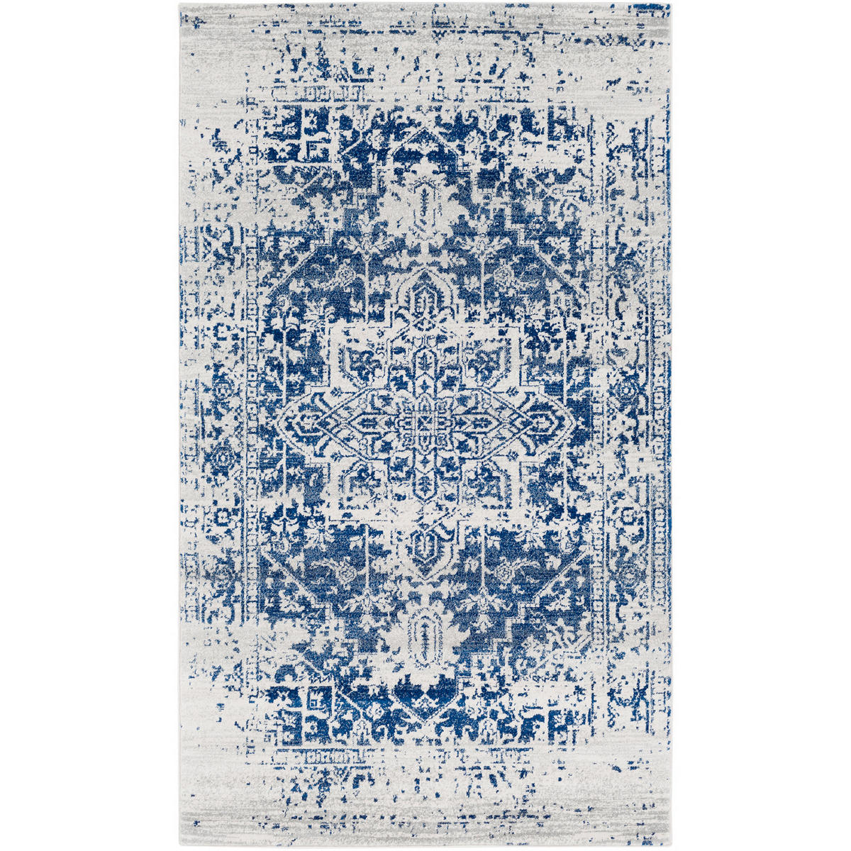 VINTAGE-TEPPICH 80/150 cm Blau - Blau, Textil (80/150cm) - LIVABLISS
