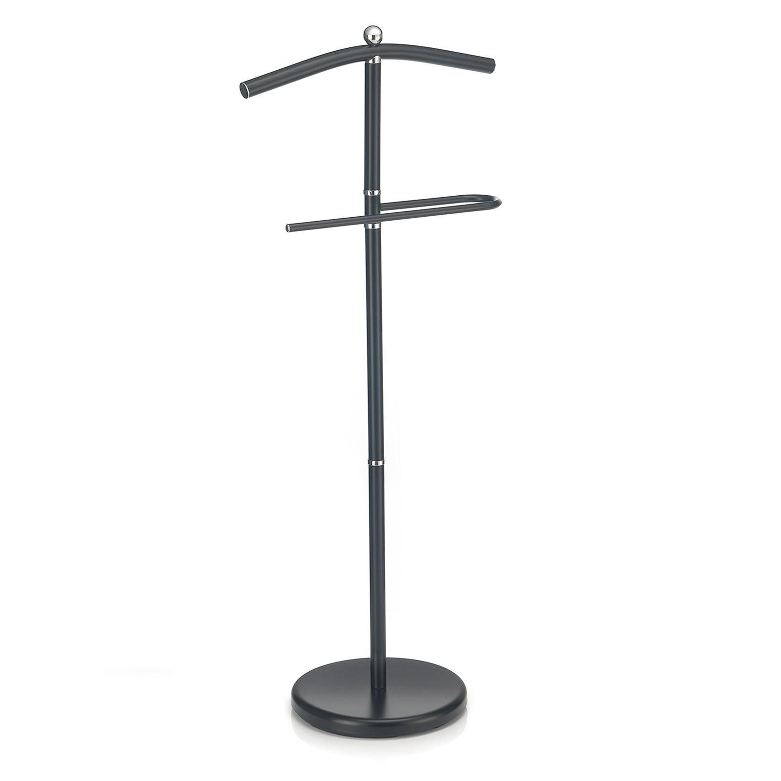 HERRENDIENER JÖRG - Schwarz, Metall (45/108/27cm) - CARO-Möbel