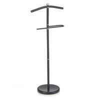 HERRENDIENER JÖRG - Schwarz, Metall (45/108/27cm) - CARO-Möbel