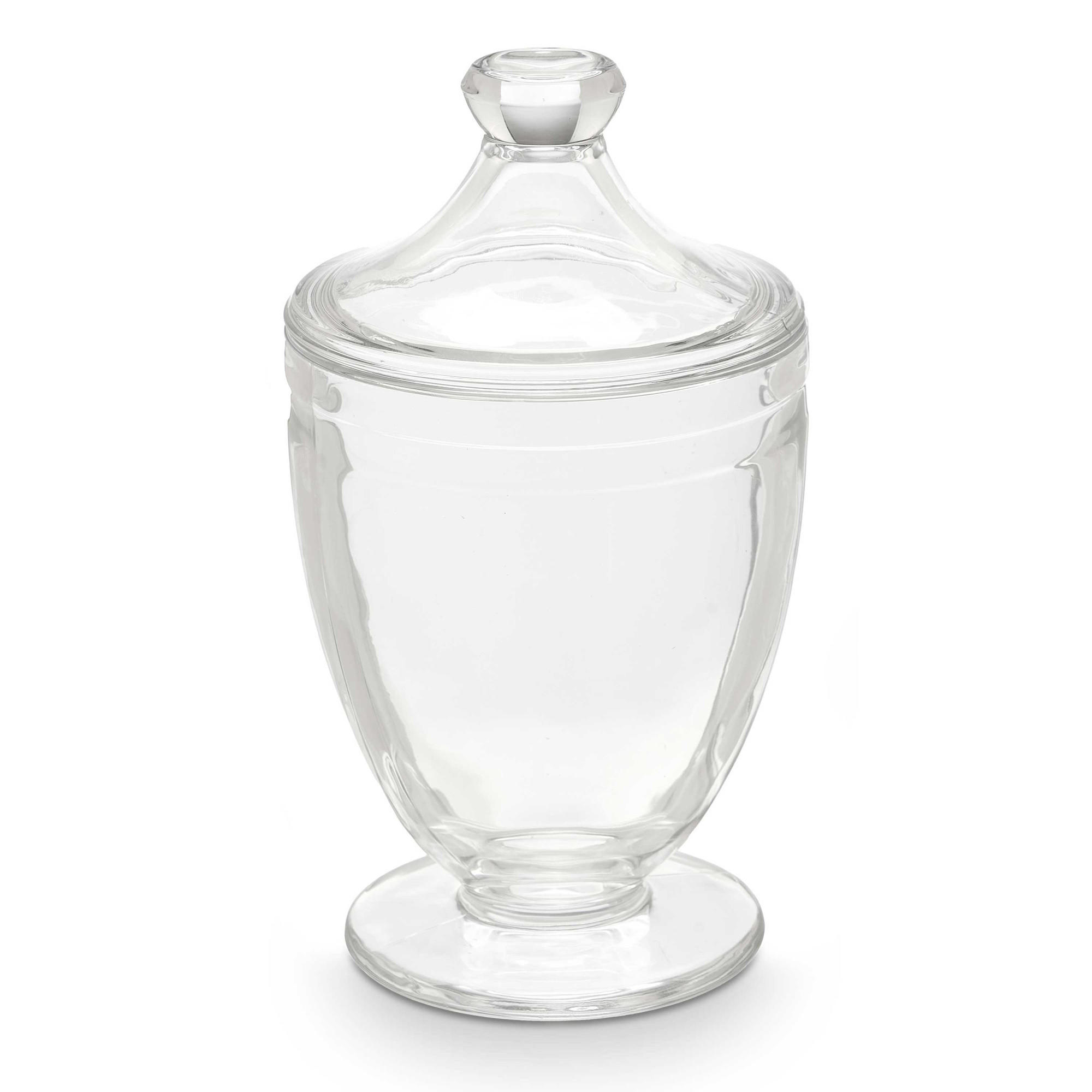BONBONIERE aus Glas für Süßigkeiten Vivo 950 ml 12/12/22,3 cm - Transparent, Glas (12/22.3/12cm) - Vivalto