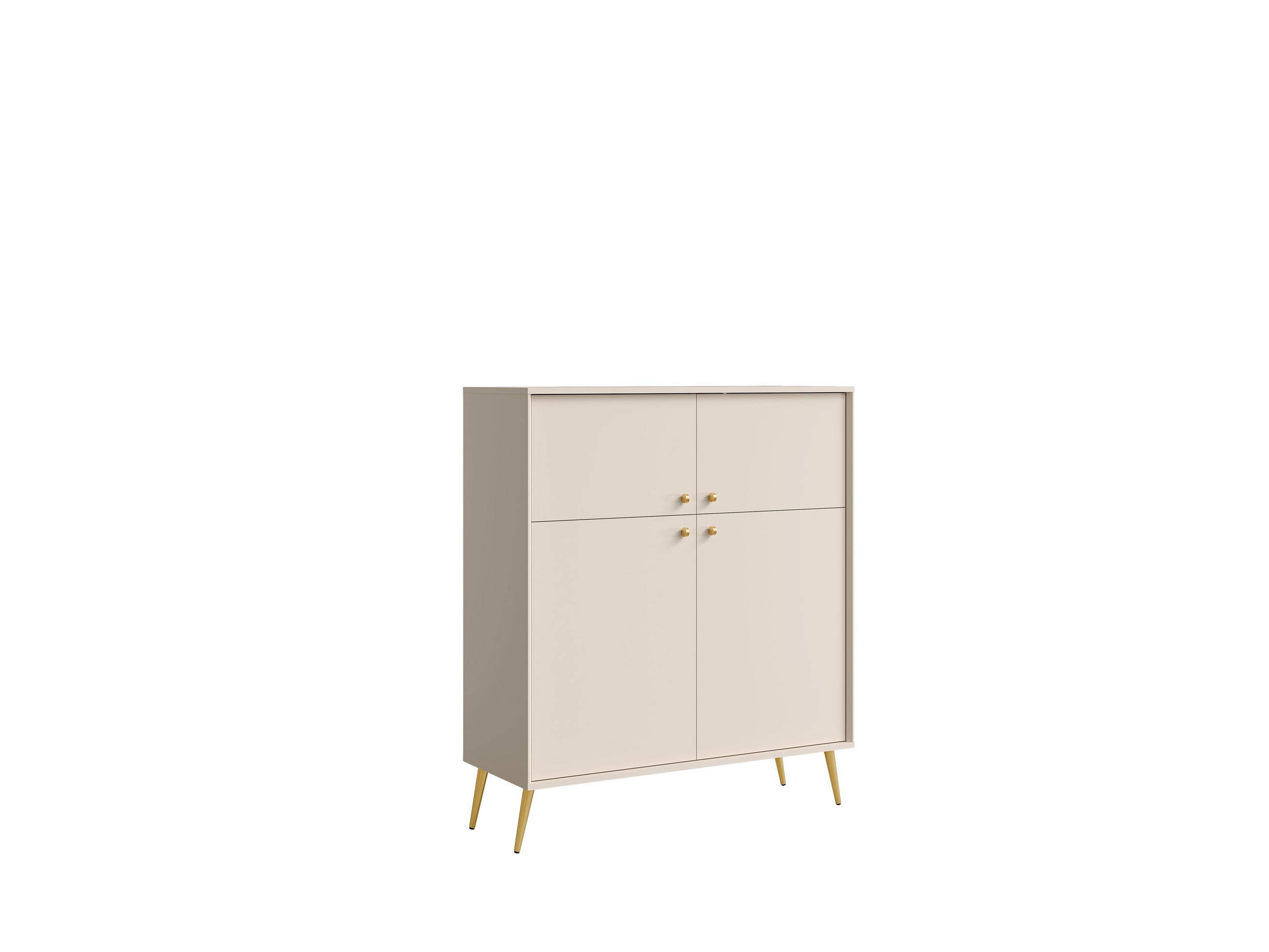 Raumhirsch Furniture Sideboard Beige 106x122x41 cm