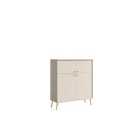 SIDEBOARD Wüstensand 106/122/41 - Beige, Holzwerkstoff (106/122/41cm) - RAUMHIRSCH FURNITURE