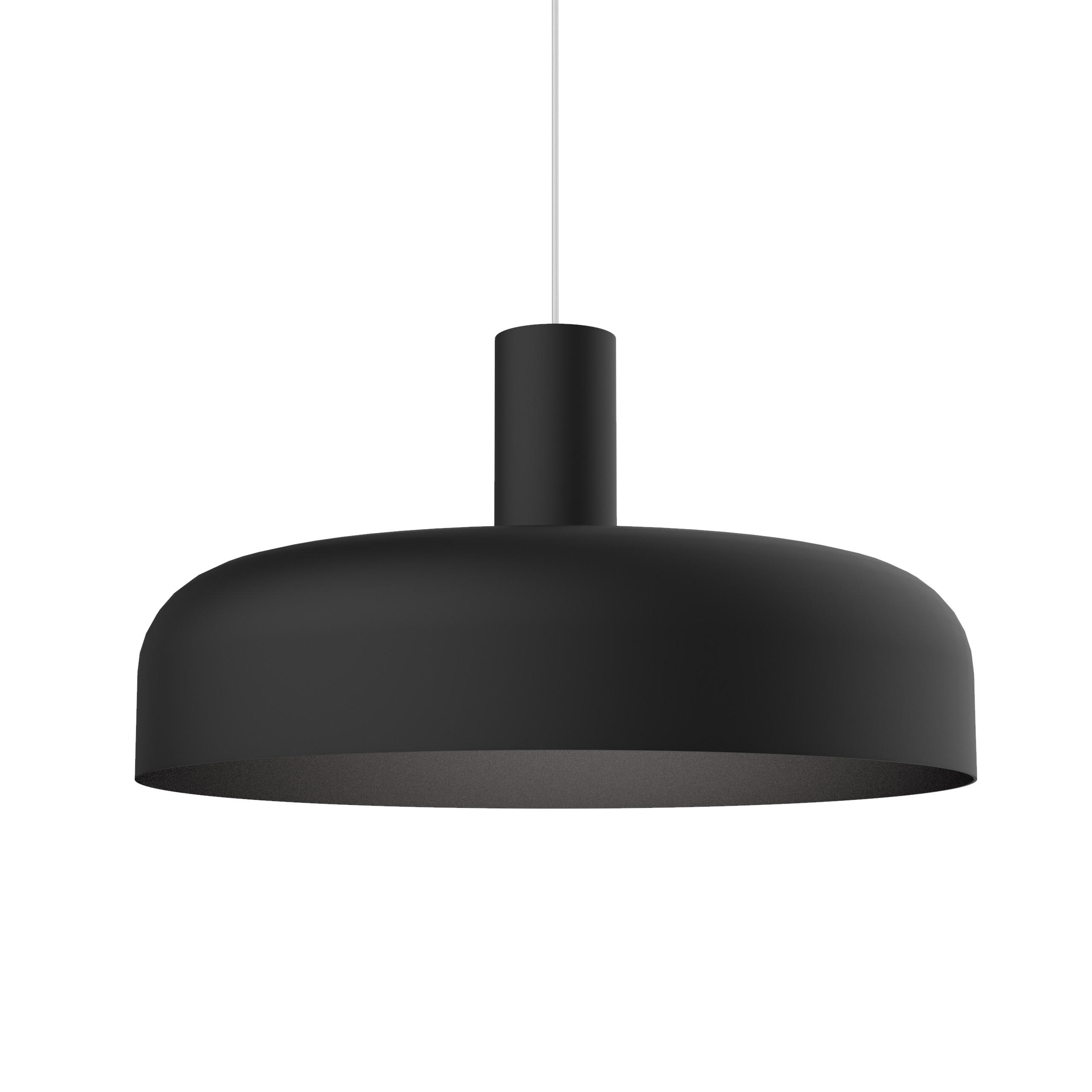 Lumicom Hängeleuchte Schwarz 40x10x40 cm