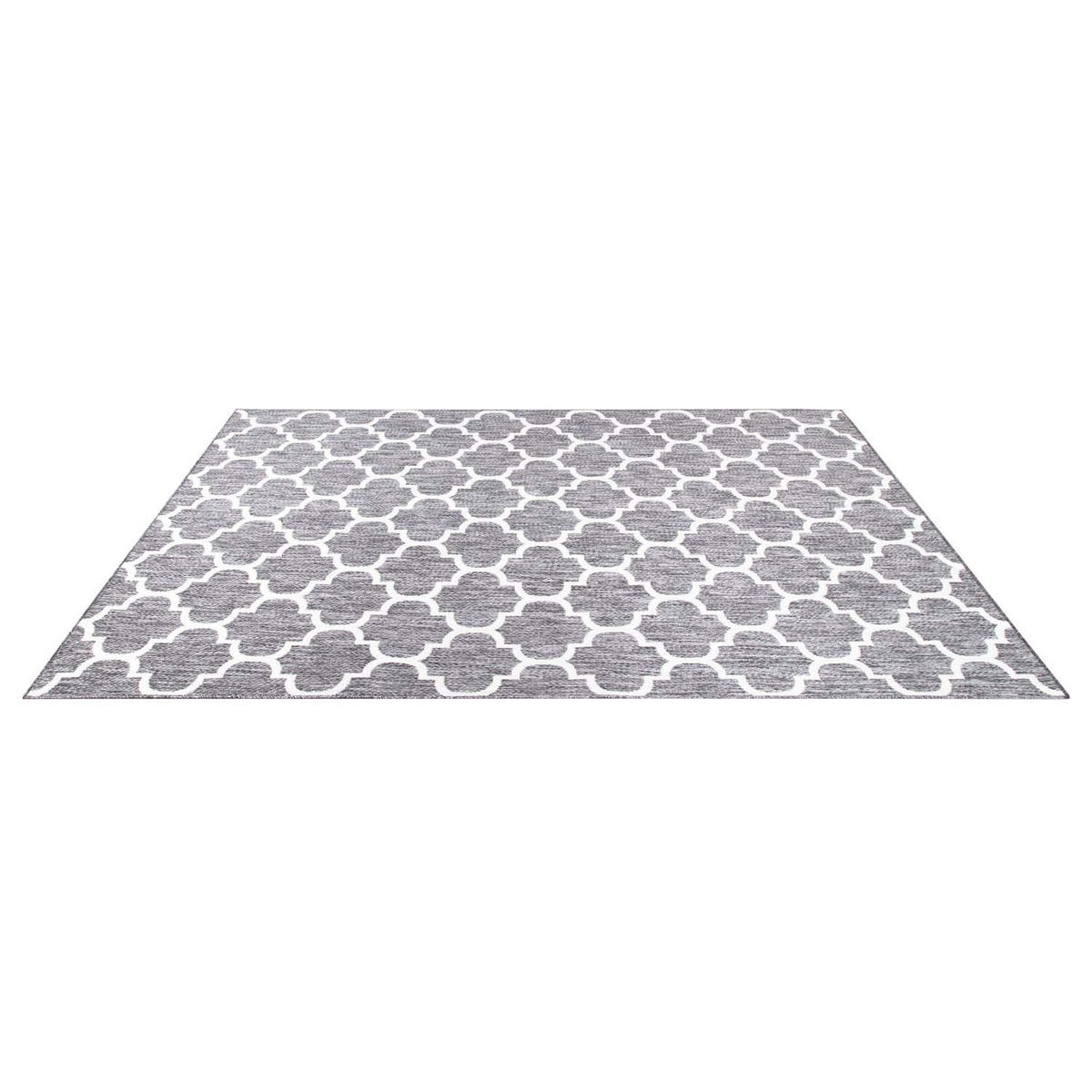 OUTDOOR-TEPPICH Sun 462 Grau 60x110 cm - Grau, Textil (60/110cm) - carpet city