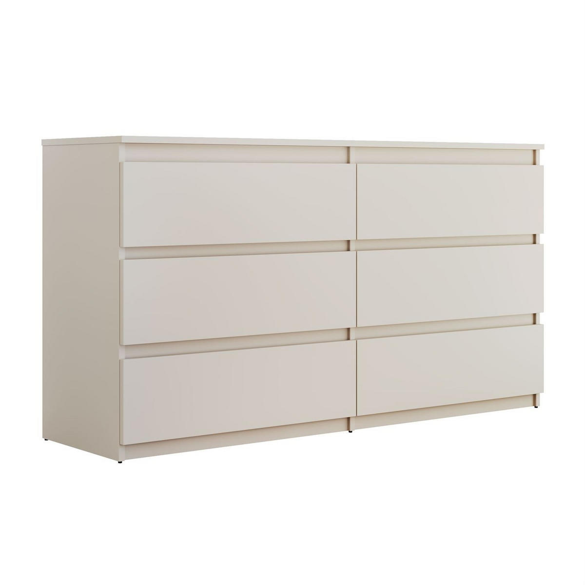 SIDEBOARD HANA M6 Kaschmir 140cm - Kaschmir, Holzwerkstoff (140/74.4/40cm) - Lookway