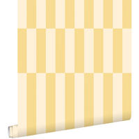 TAPETE Streifen 50 x 900 cm - Gelb, Papier (50/900cm) - ESTAhome