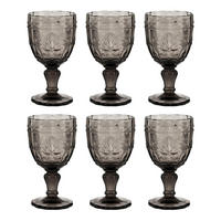 WEINGLAS (6er Set) Victorian - Grau, Glas (0.23L) - BUTLERS