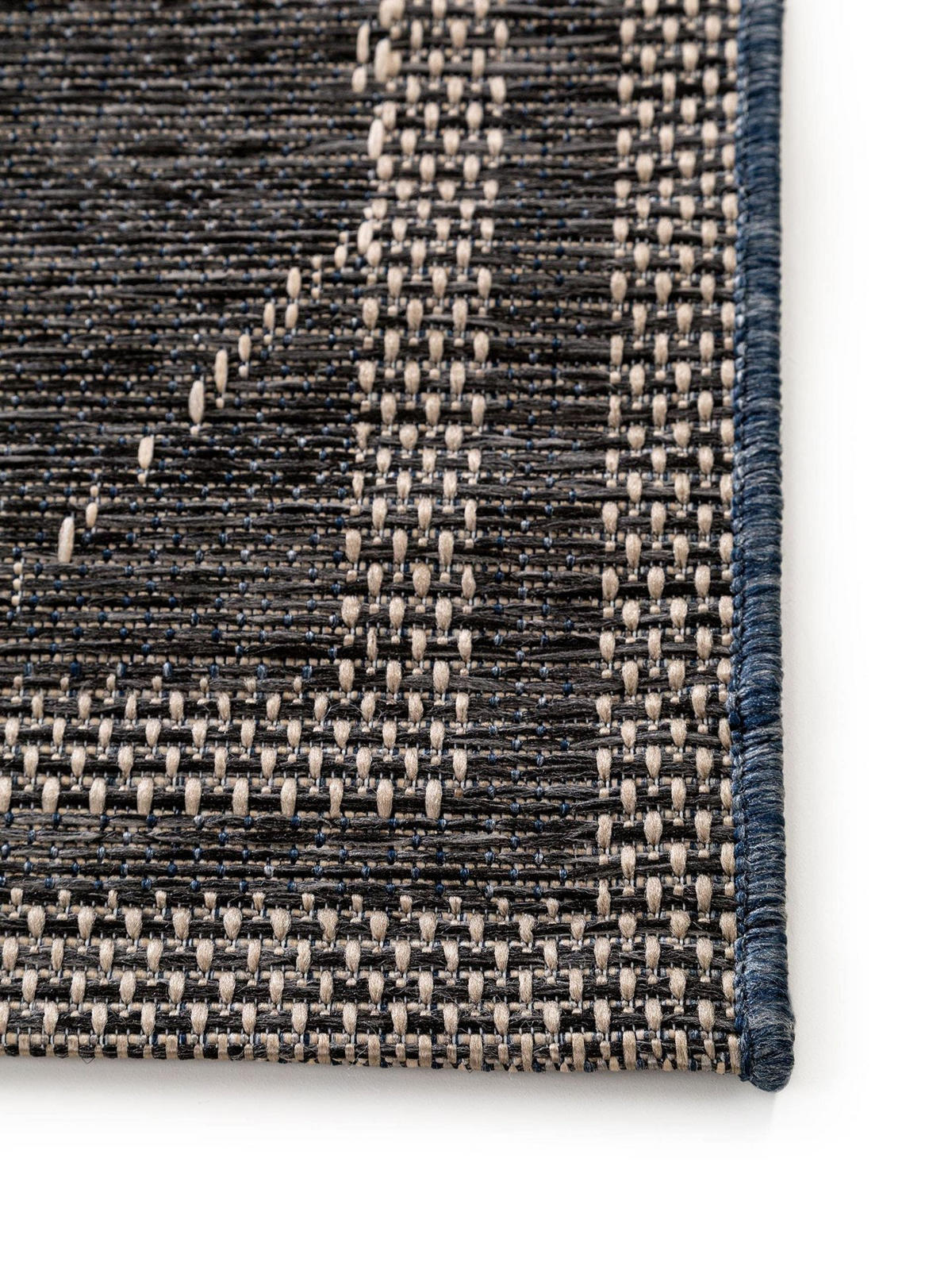 OUTDOORTEPPICH River Blau 160x230 cm - Blau, Kunststoff (160/1cm) - KUNSTLOFT