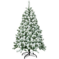 WEIHNACHTSBAUM 4.5FT Grün - Grün, Kunststoff (135cm) - COSTWAY