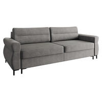 SCHLAFSOFA Berne - Blaugrau/Schwarz, Holz/Kunststoff (238/92/95cm) - MIRJAN24